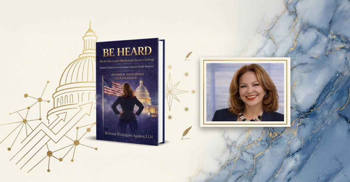 ¡Únete a nosotras! Lanzamiento Oficial de "BE HEARD" por Bettina Rodriguez Aguilera, LLM