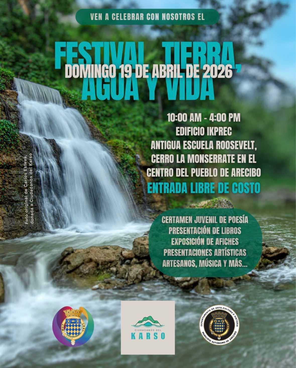 Festival Tierra, Agua y Vida en Arecibo: Arte Comunitario Festival Tierra, Agua y Vida en Arecibo: Arte Comunitario