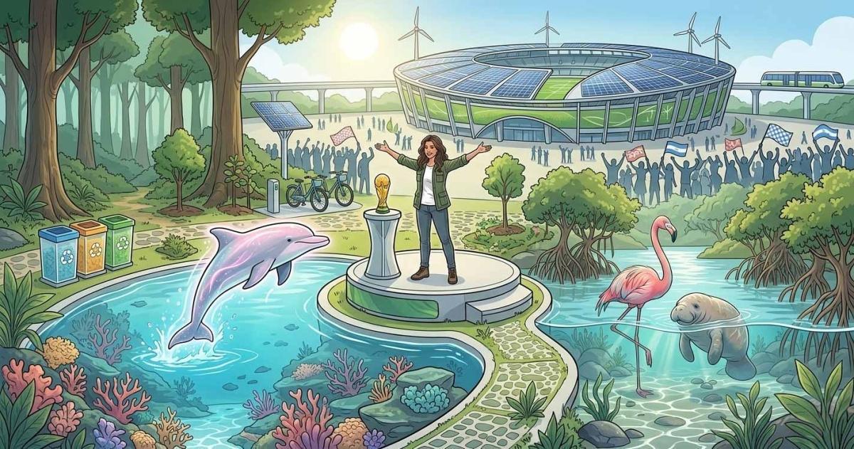 ¿Puede el Mundial 2026 ser sostenible? Los retos ambientales que FIFA dice estar enfrentando ¿Puede el Mundial 2026 ser sostenible? Los retos ambientales que FIFA dice estar enfrentando