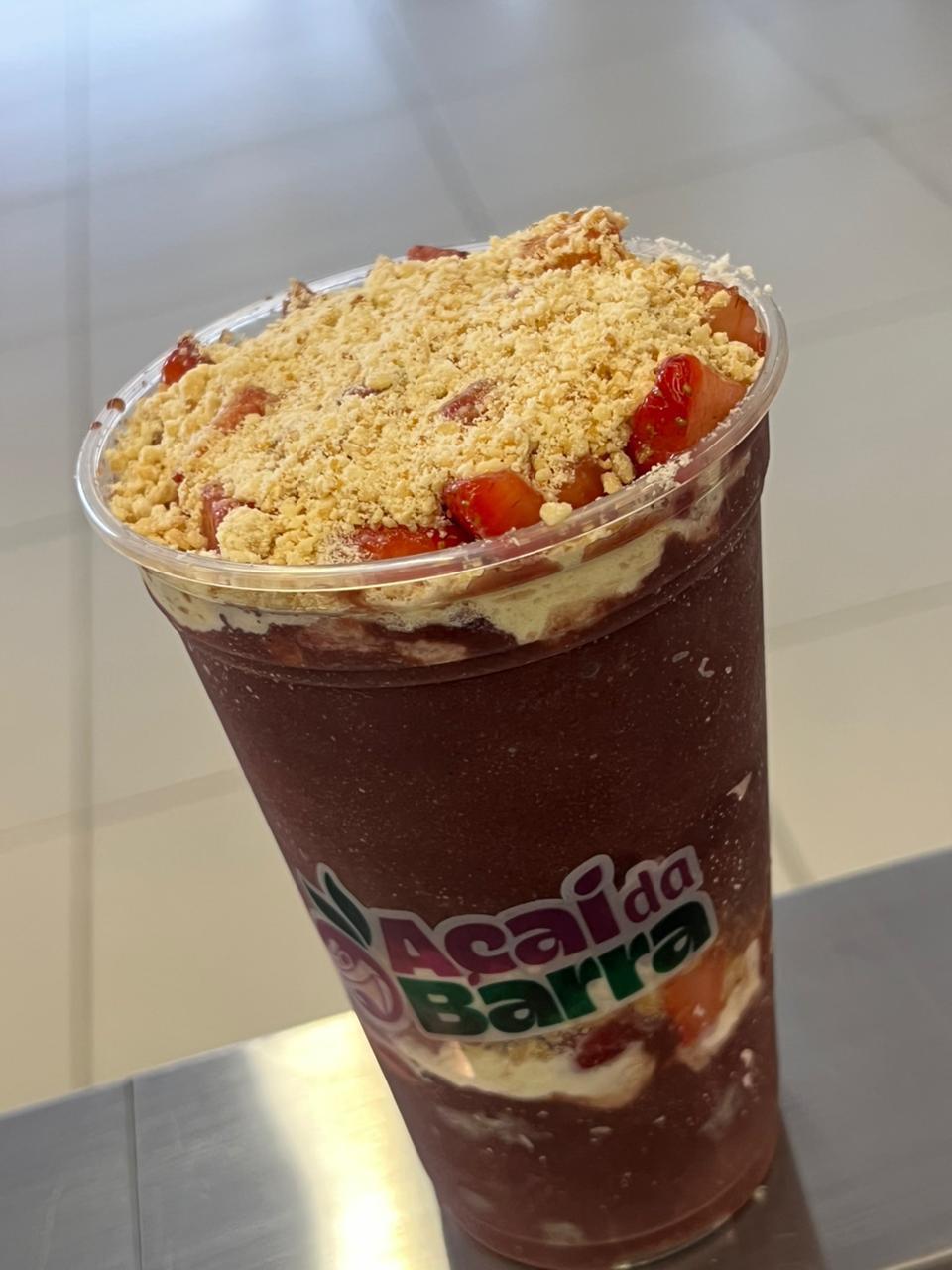 Açaí Morango e Amendoim