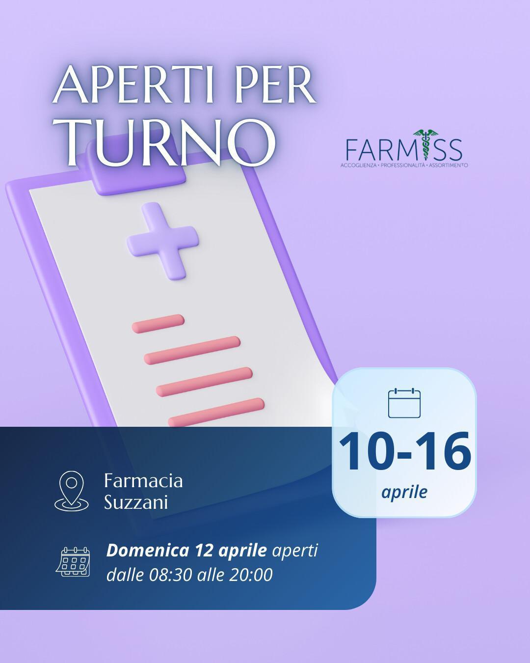 🔔 Aperti per turno