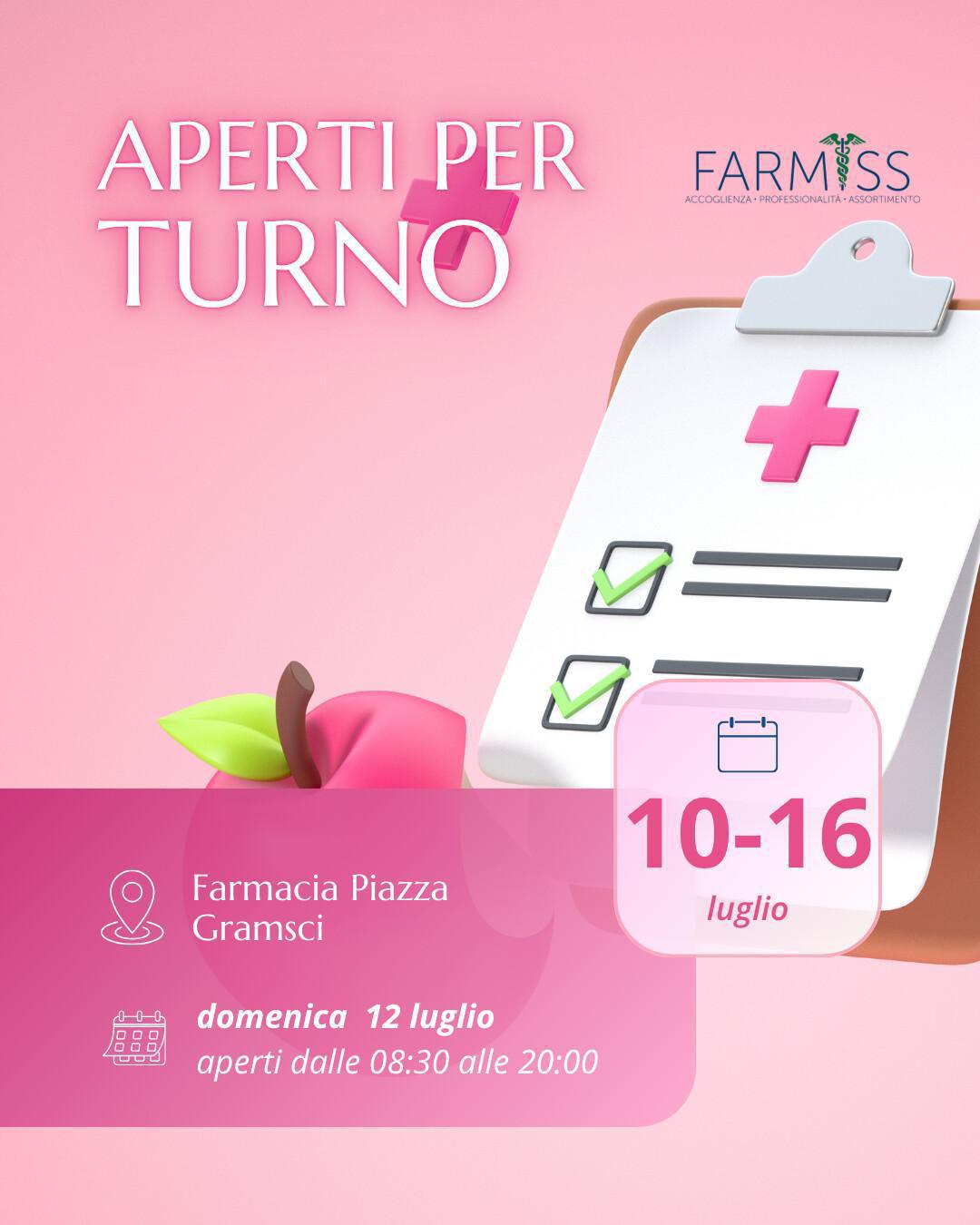 🔔 Aperti per turno