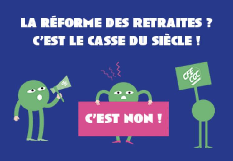 Retraites : la mise au point de la CFE-CGC Retraites : la mise au point de la CFE-CGC