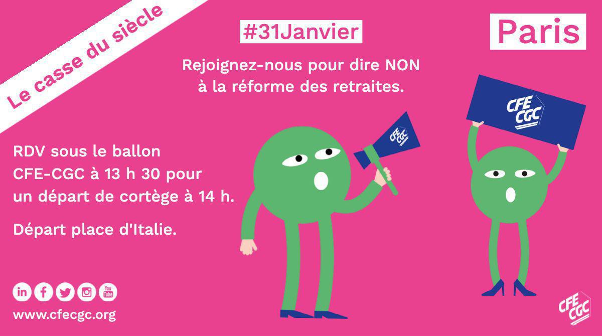 Réforme des retraites : la mobilisation continue ! Réforme des retraites : la mobilisation continue !