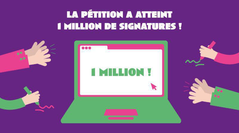 Réforme des retraites : la pétition franchit le cap du million de signatures Réforme des retraites : la pétition franchit le cap du million de signatures