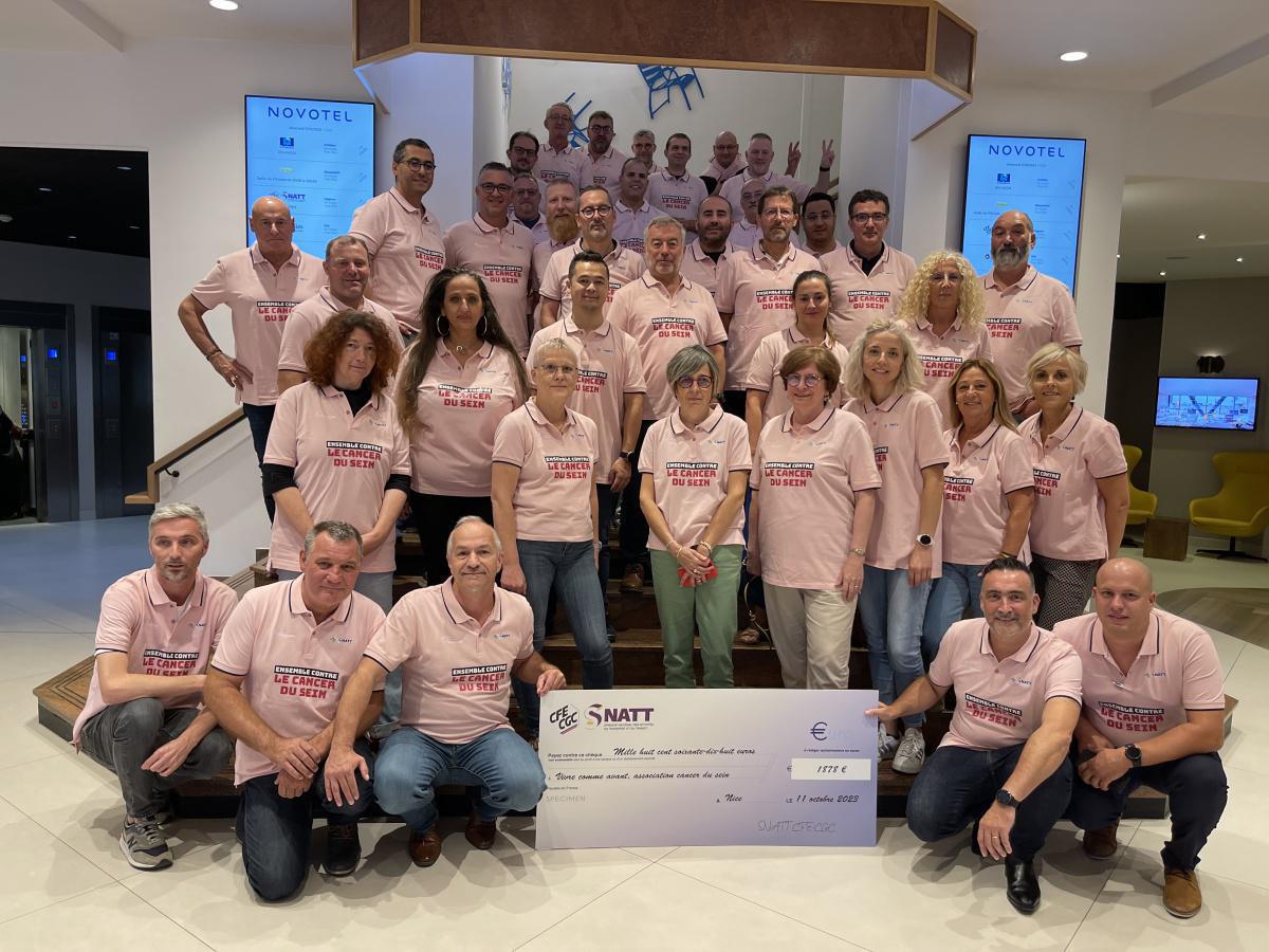 Octobre rose : le SNATT s'engage contre le cancer du sein Octobre rose : le SNATT s'engage contre le cancer du sein