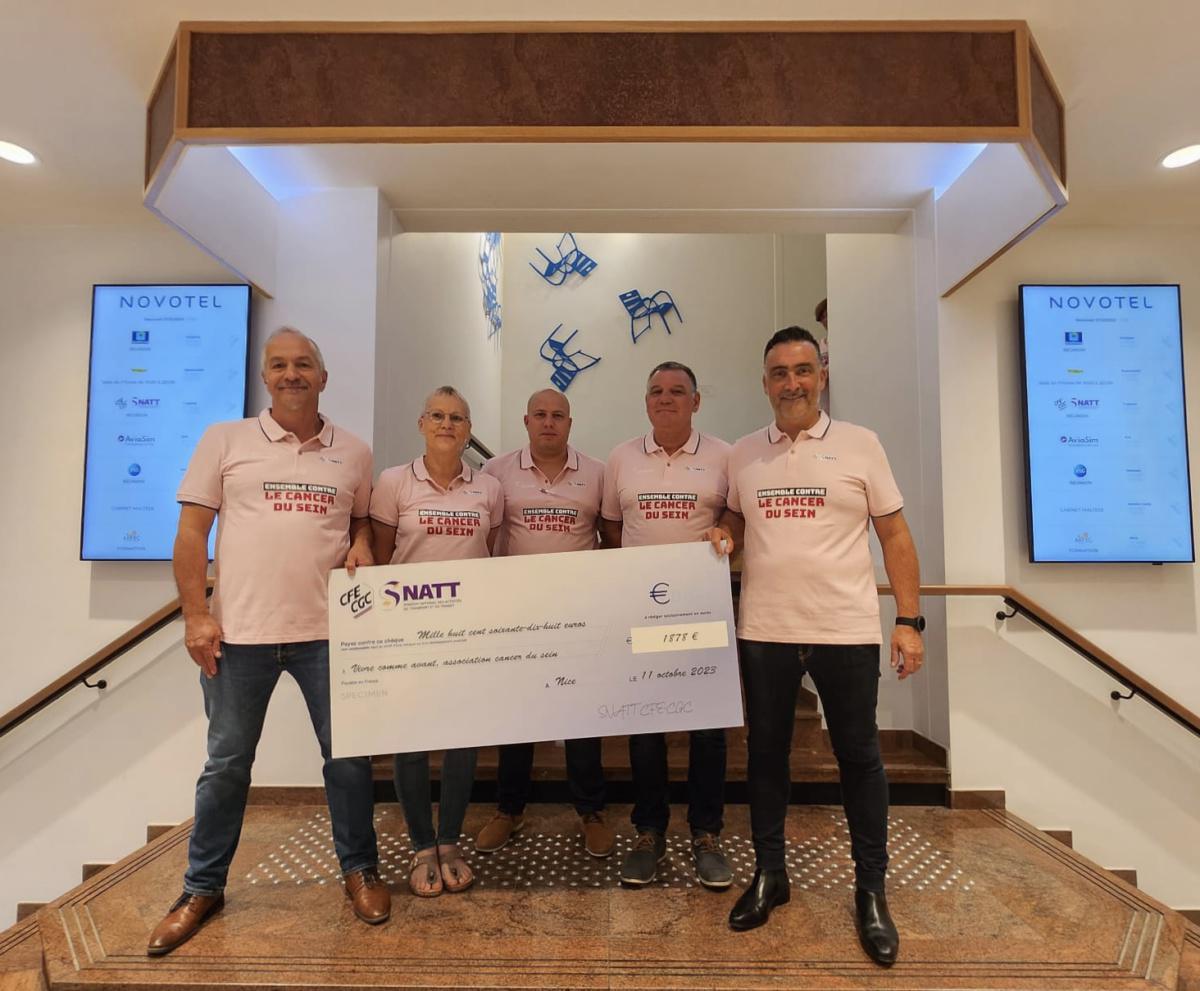 Octobre rose : le SNATT s'engage contre le cancer du sein Octobre rose : le SNATT s'engage contre le cancer du sein