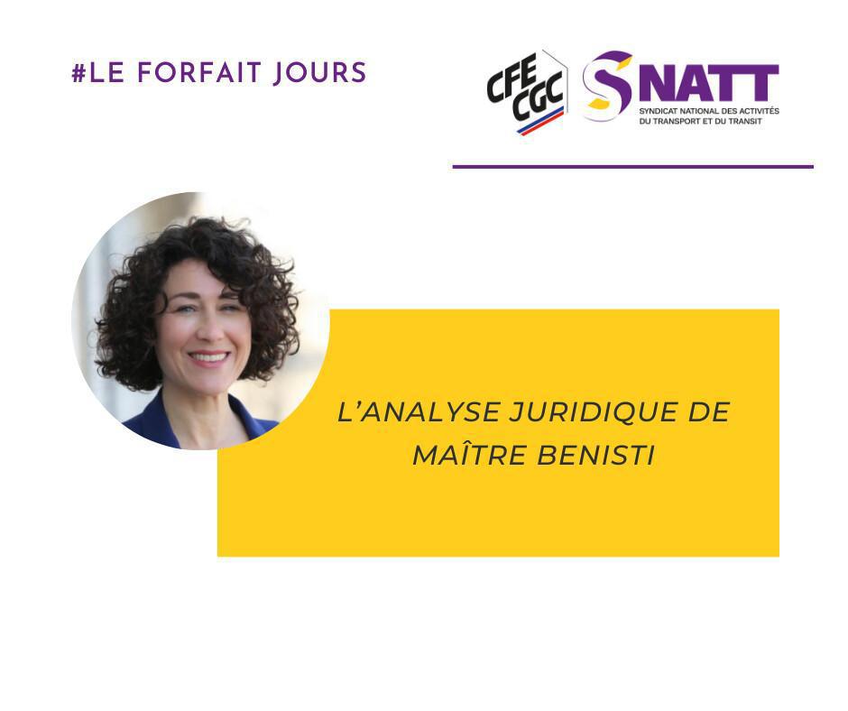 Analyse juridique : Le forfait jours