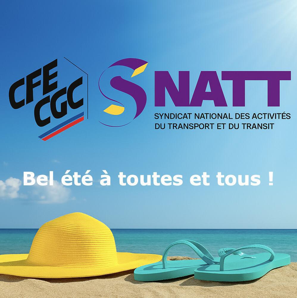 Le SNATT CFE-CGC vous souhaite un bel été ! Le SNATT CFE-CGC vous souhaite un bel été !