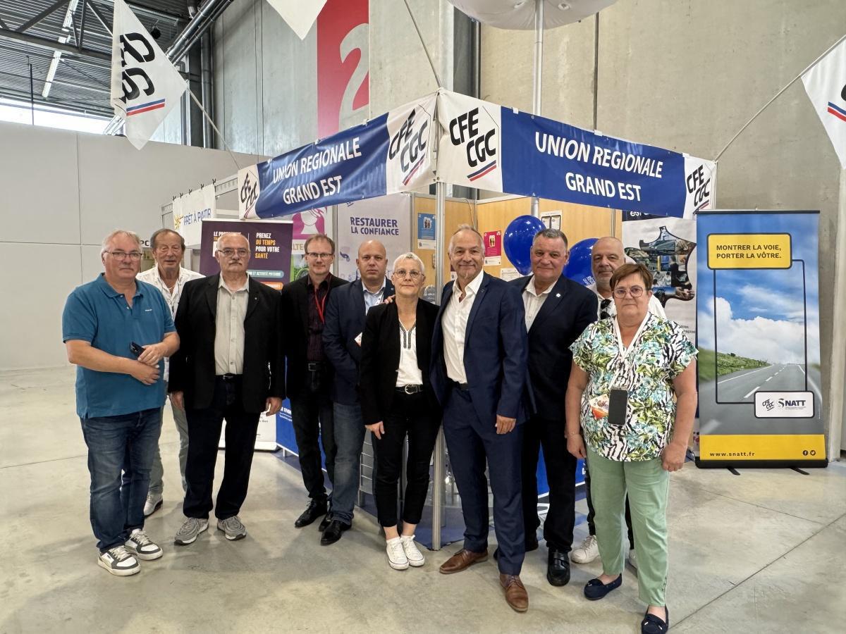 SNATT CFE-CGC à la Foire de Châlons : une première réussie
