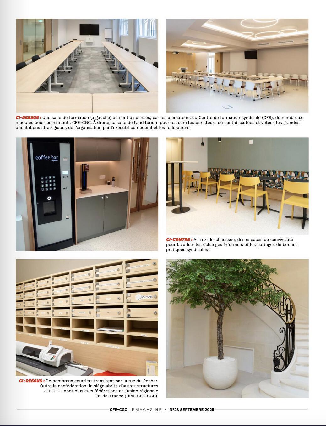La CFE-CGC inaugure sa nouvelle « maison » 