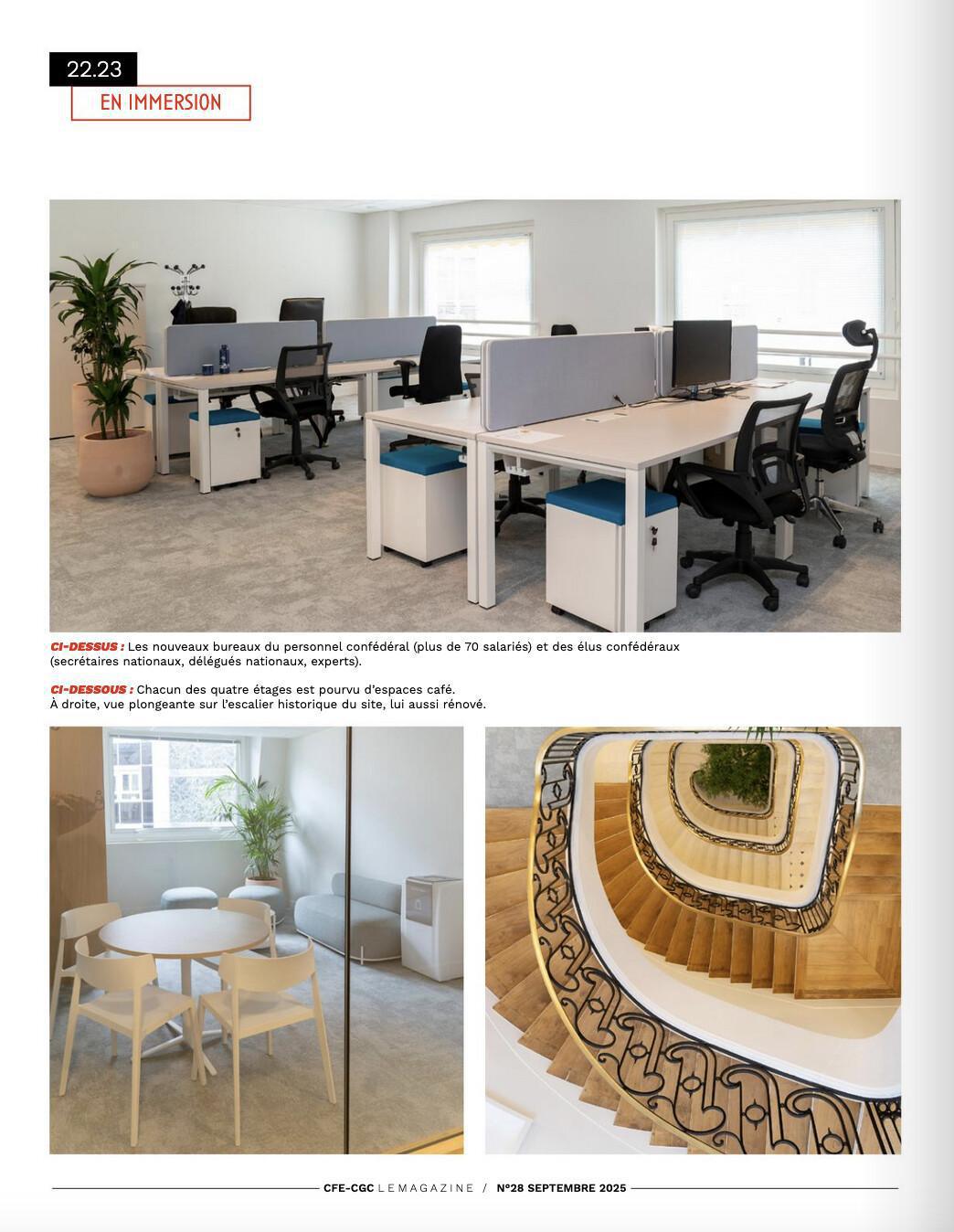 La CFE-CGC inaugure sa nouvelle « maison » La CFE-CGC inaugure sa nouvelle « maison »