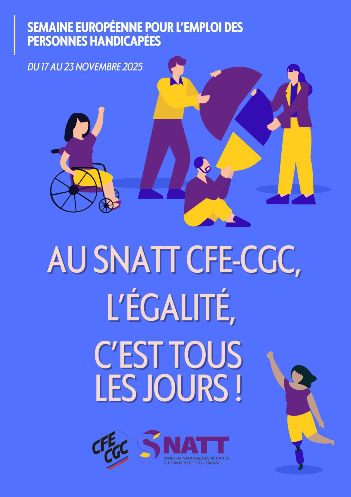Semaine européenne pour l’emploi des personnes handicapées : un engagement toute l’année Semaine européenne pour l’emploi des personnes handicapées : un engagement toute l’année