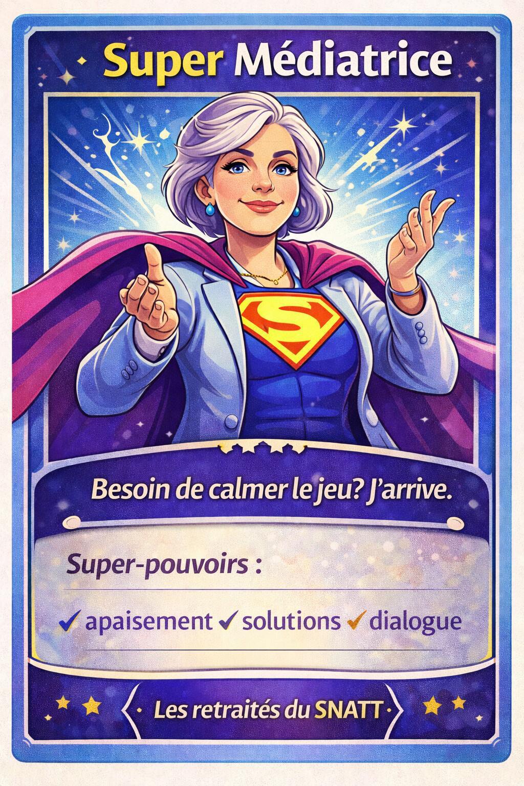 Les retraités du SNATT : des super-pouvoirs au service du collectif Les retraités du SNATT : des super-pouvoirs au service du collectif