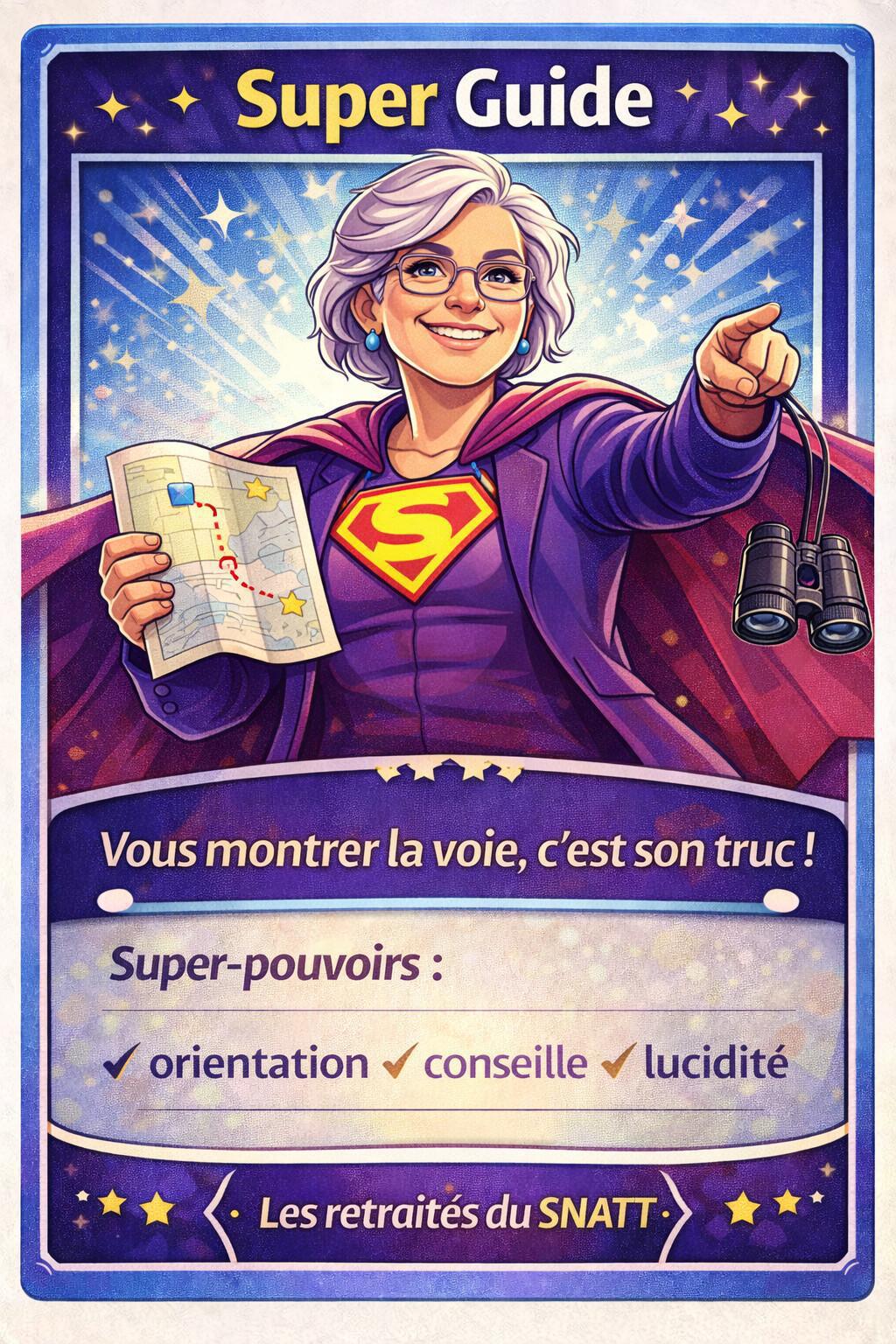 Les retraités du SNATT : des super-pouvoirs au service du collectif Les retraités du SNATT : des super-pouvoirs au service du collectif
