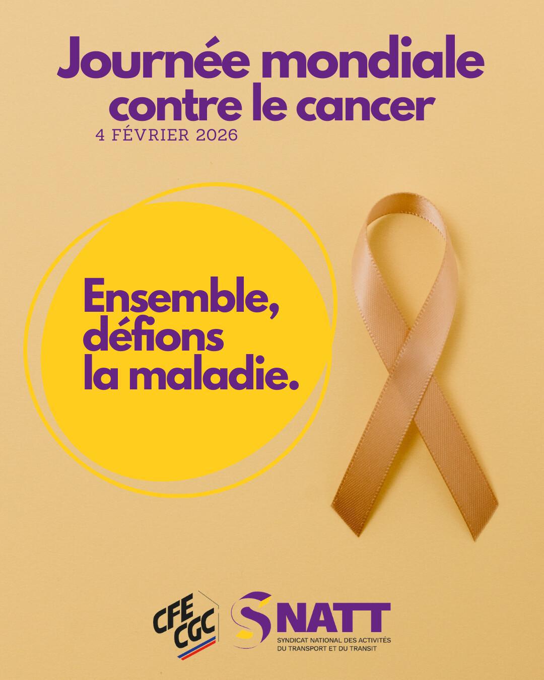 Journée mondiale contre le cancer : prévention, dépistage et solidarité