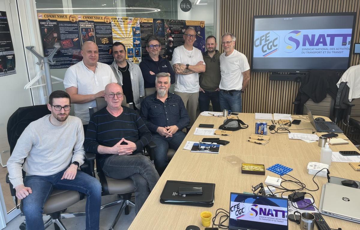 Journée de travail des délégués syndicaux Brink’s au SNATT CFE-CGC