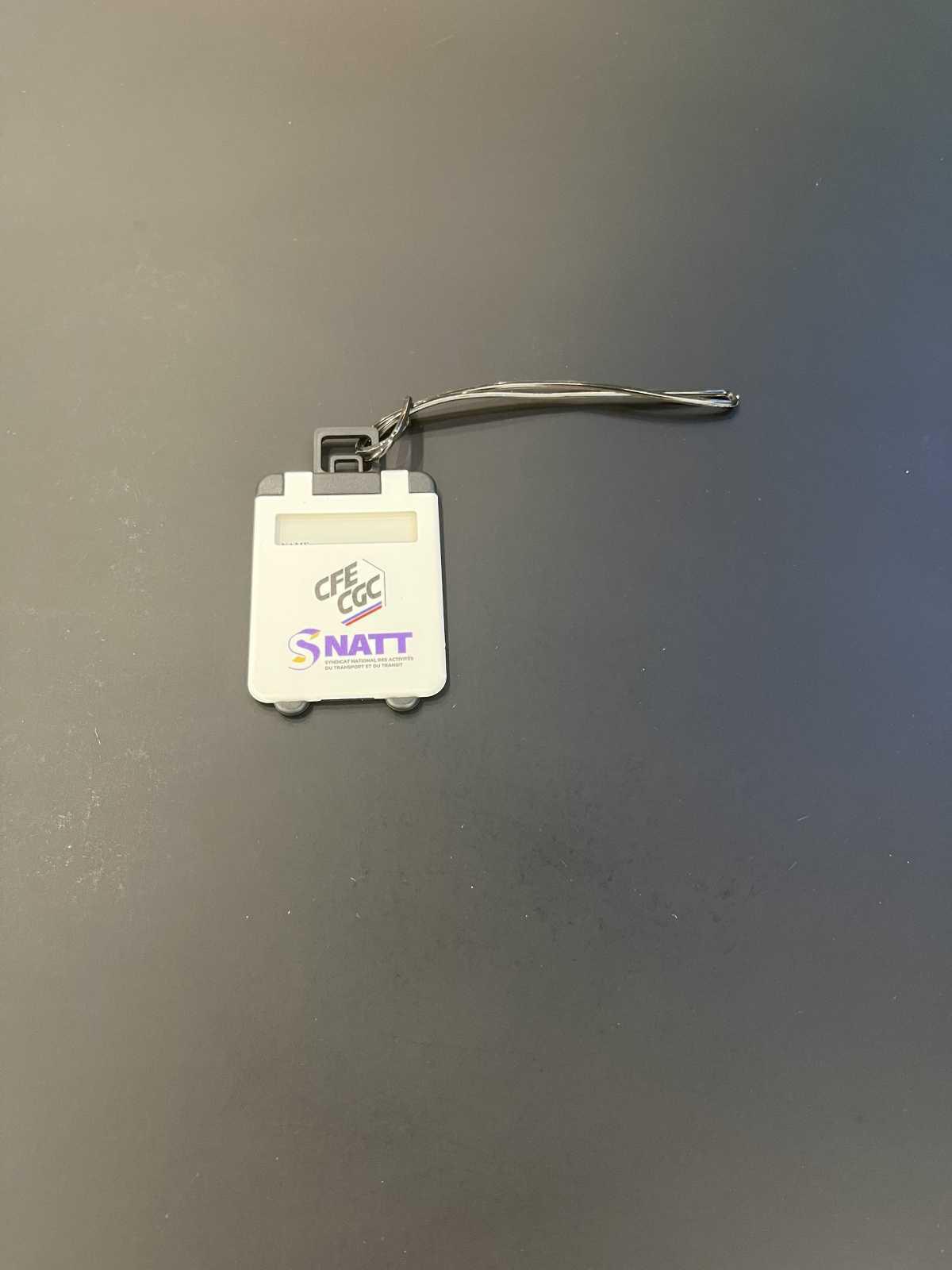 Étiquette à bagage