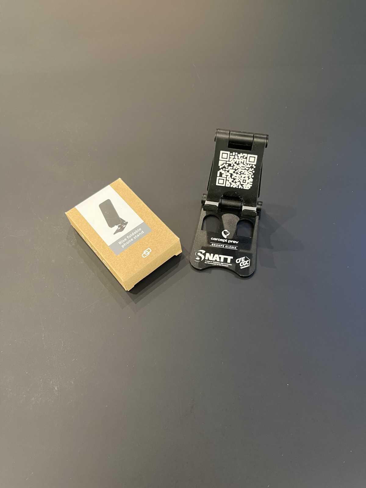Support de téléphone pliable