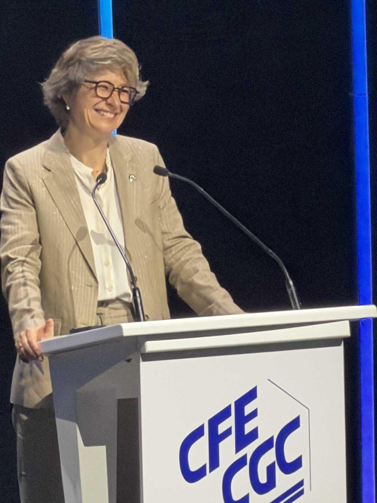 Christelle Thieffinne élue à la présidence de la CFE-CGC