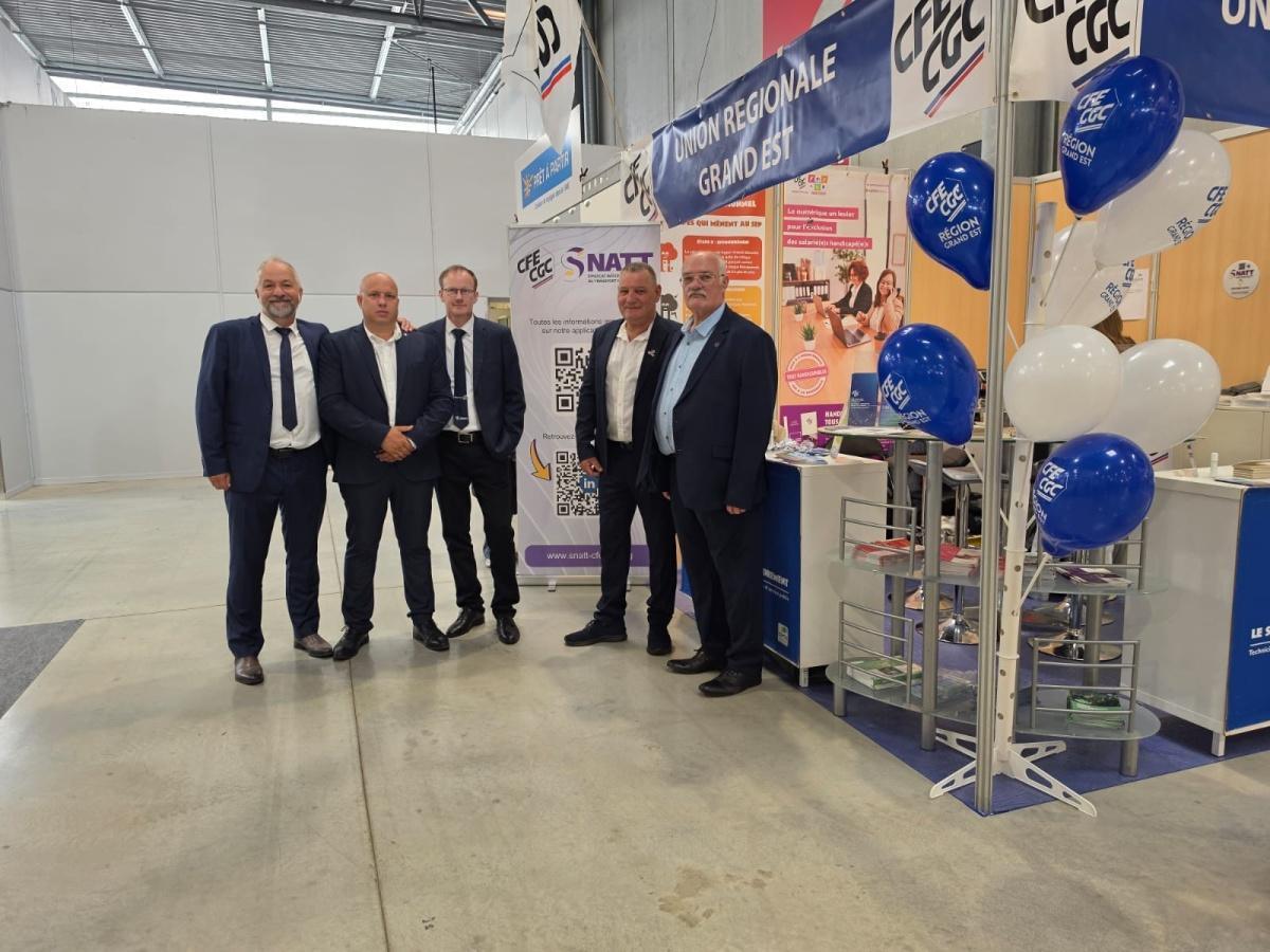 Le SNATT CFE-CGC présent à la Foire de Châlons