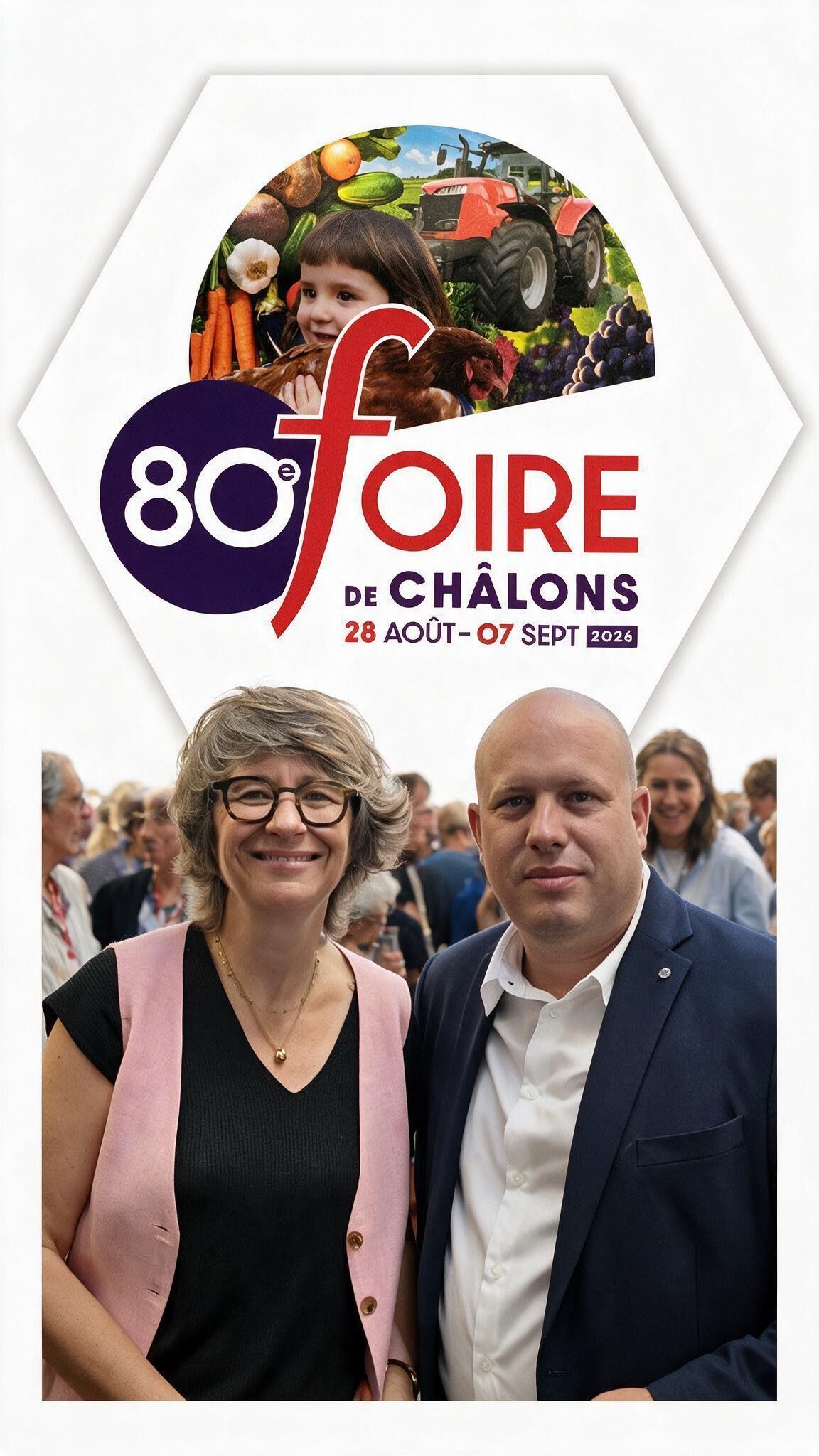 Foire de Châlons : un temps d’échange avec Christelle Thieffine