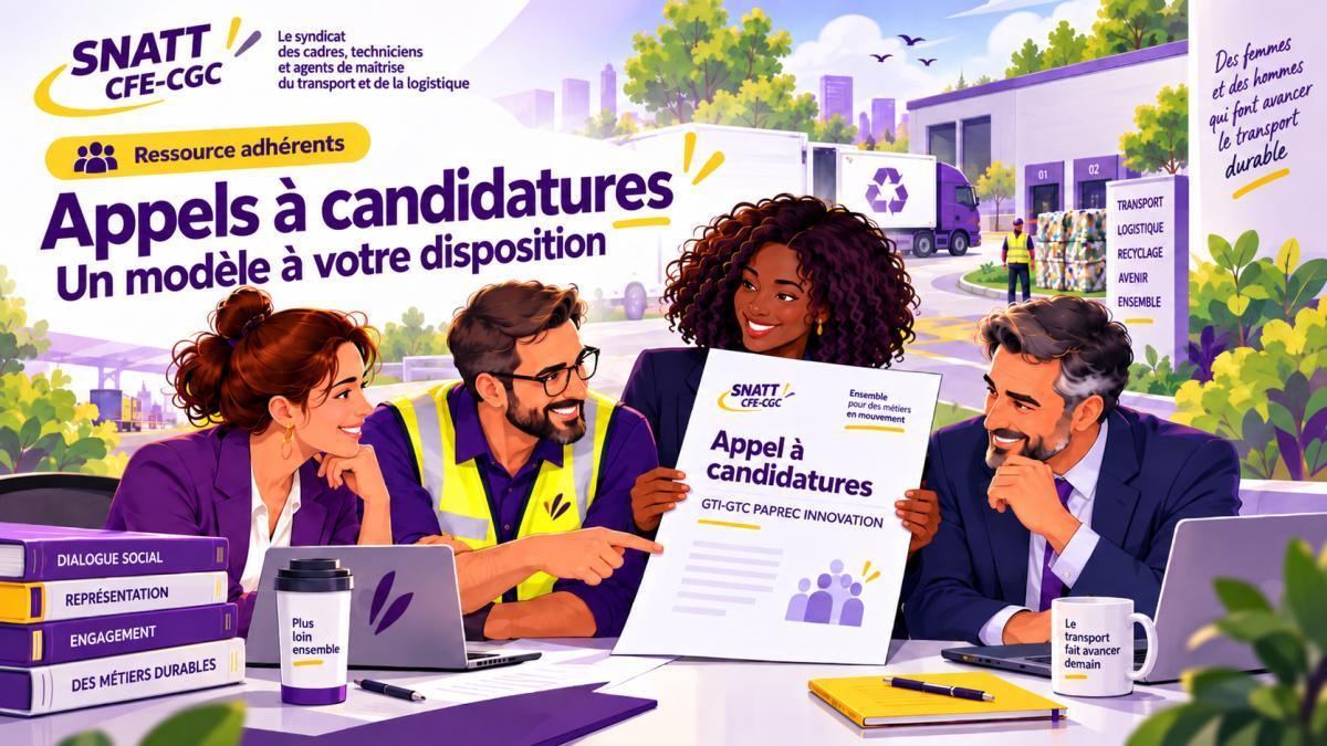 Un modèle d’appel à candidatures à votre disposition