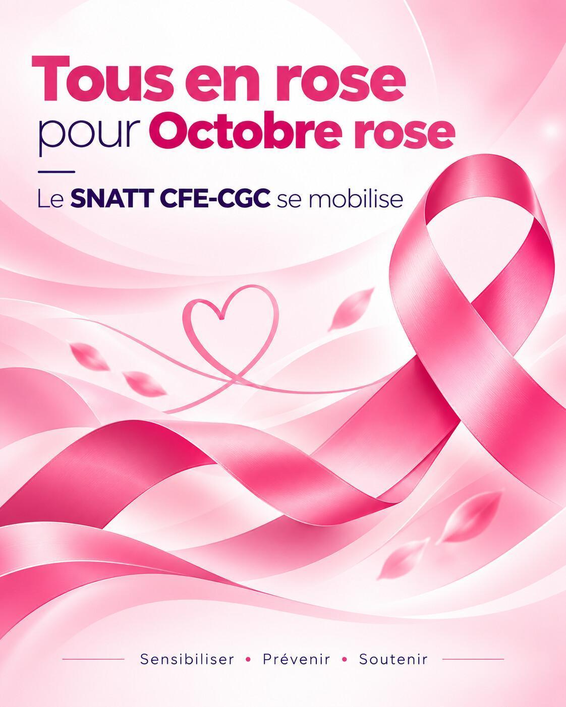 Tous en rose pour Octobre rose