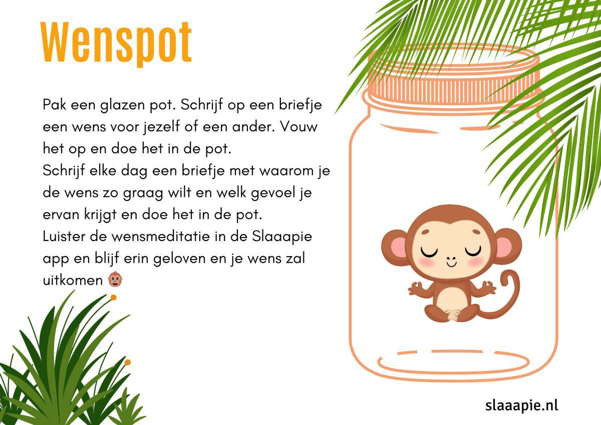 Wenspot maken