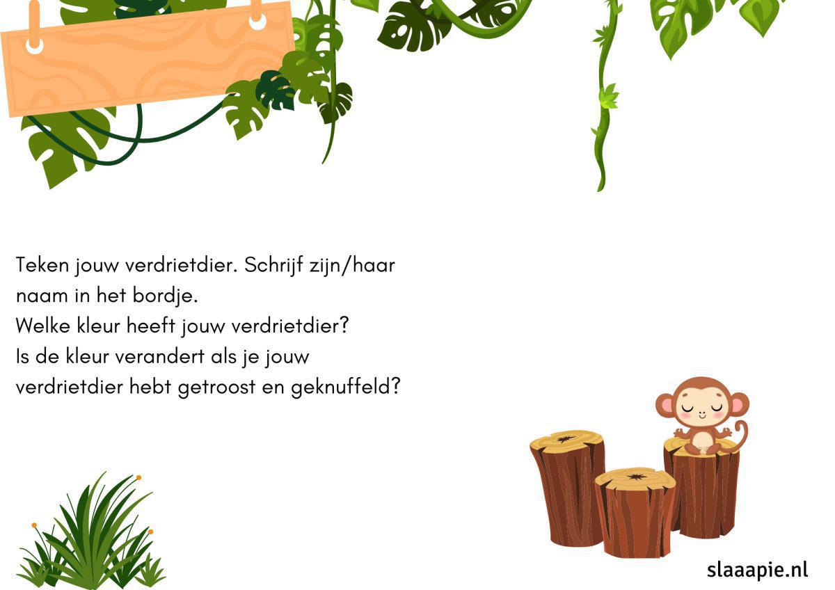 Hoe ziet jouw verdrietdier eruit? Hoe ziet jouw verdrietdier eruit?