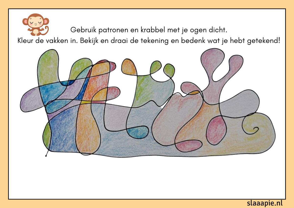 Tekenen met je ogen dicht Tekenen met je ogen dicht