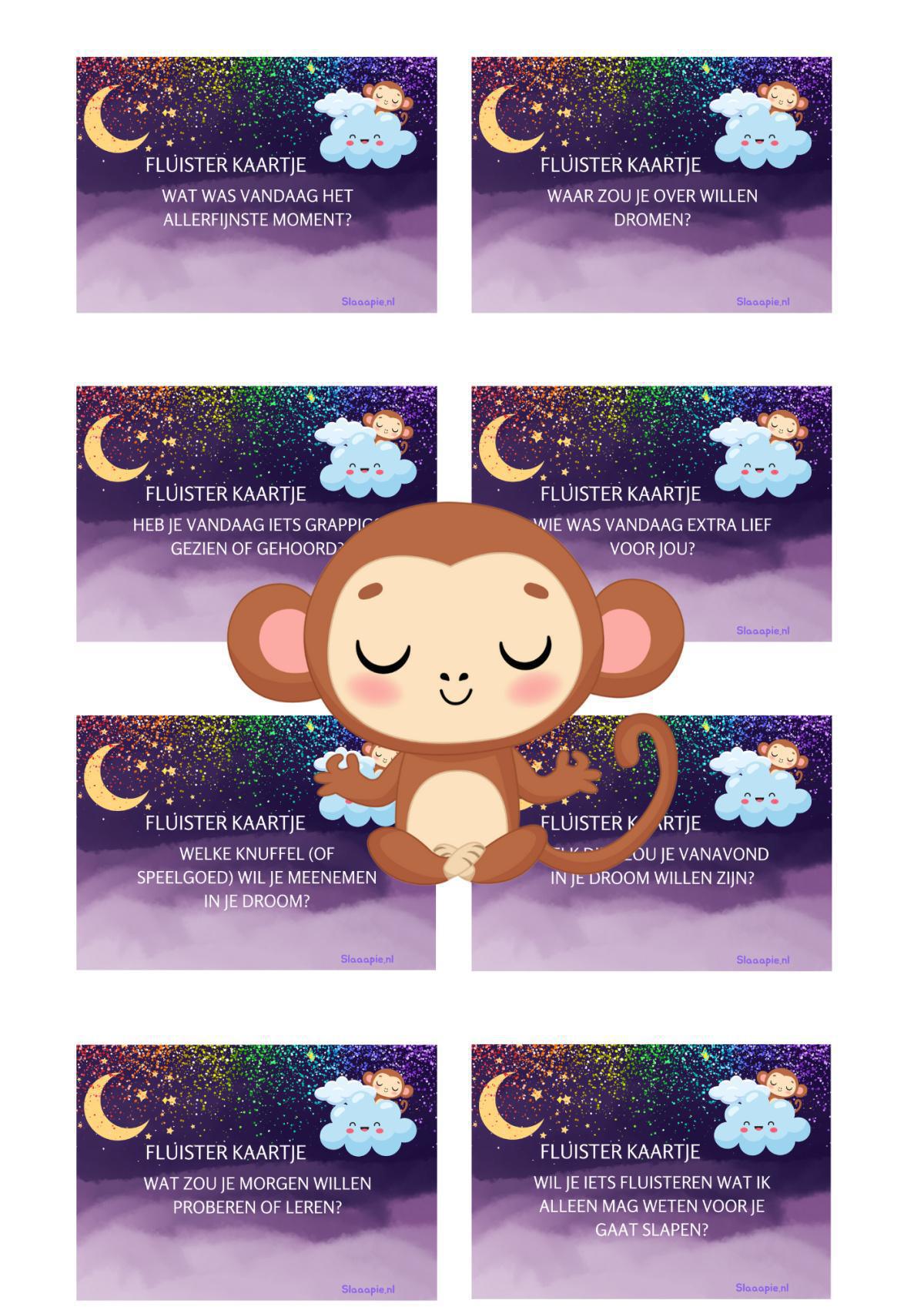 Fluisterkaartjes - 2,5 tot 5 jaar Fluisterkaartjes - 2,5 tot 5 jaar