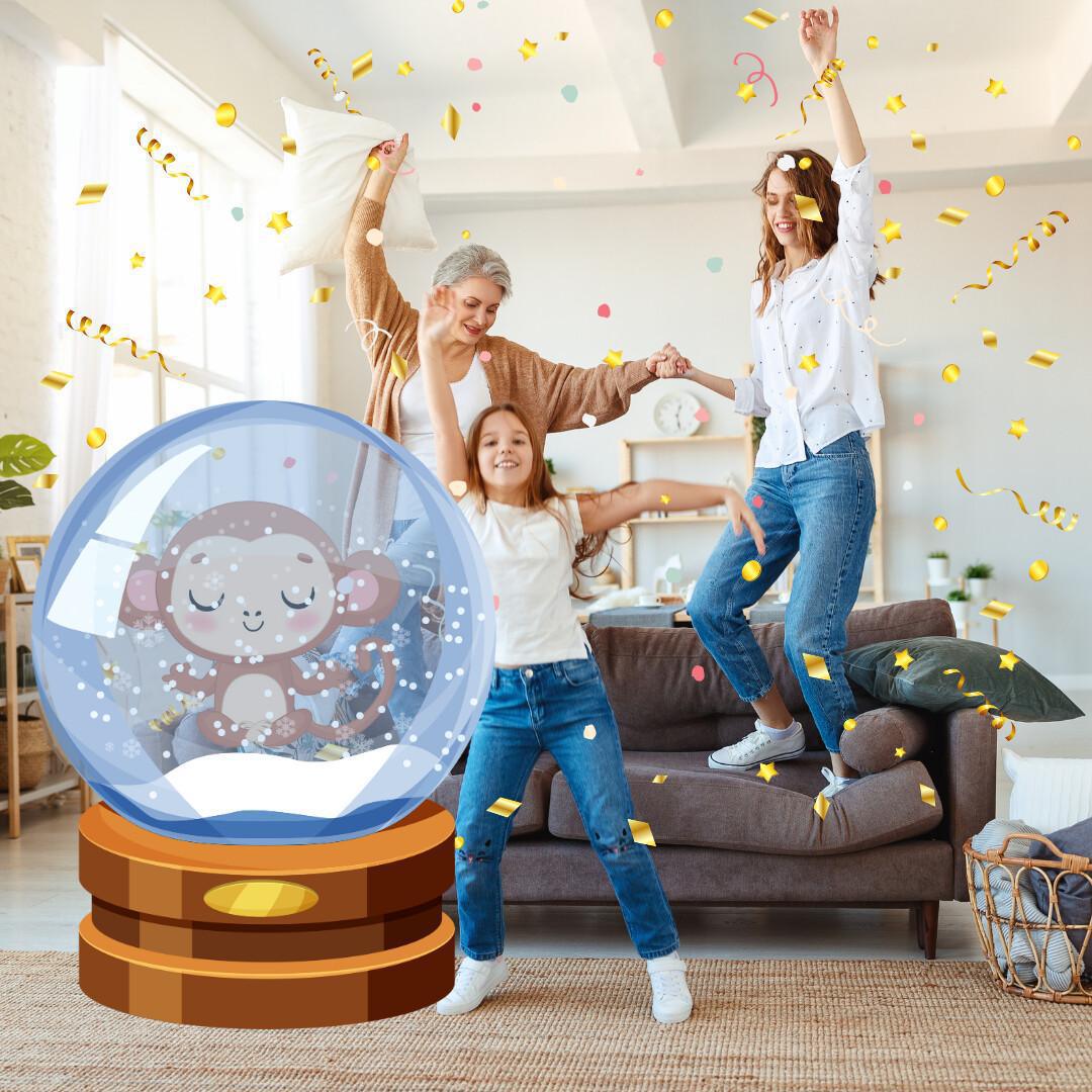 Confetti dans - ontprikkel Confetti dans - ontprikkel