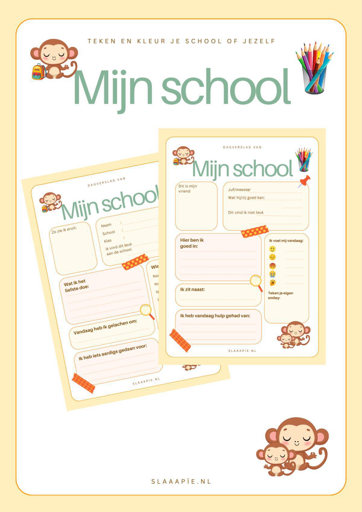 Dagverslag van school Dagverslag van school