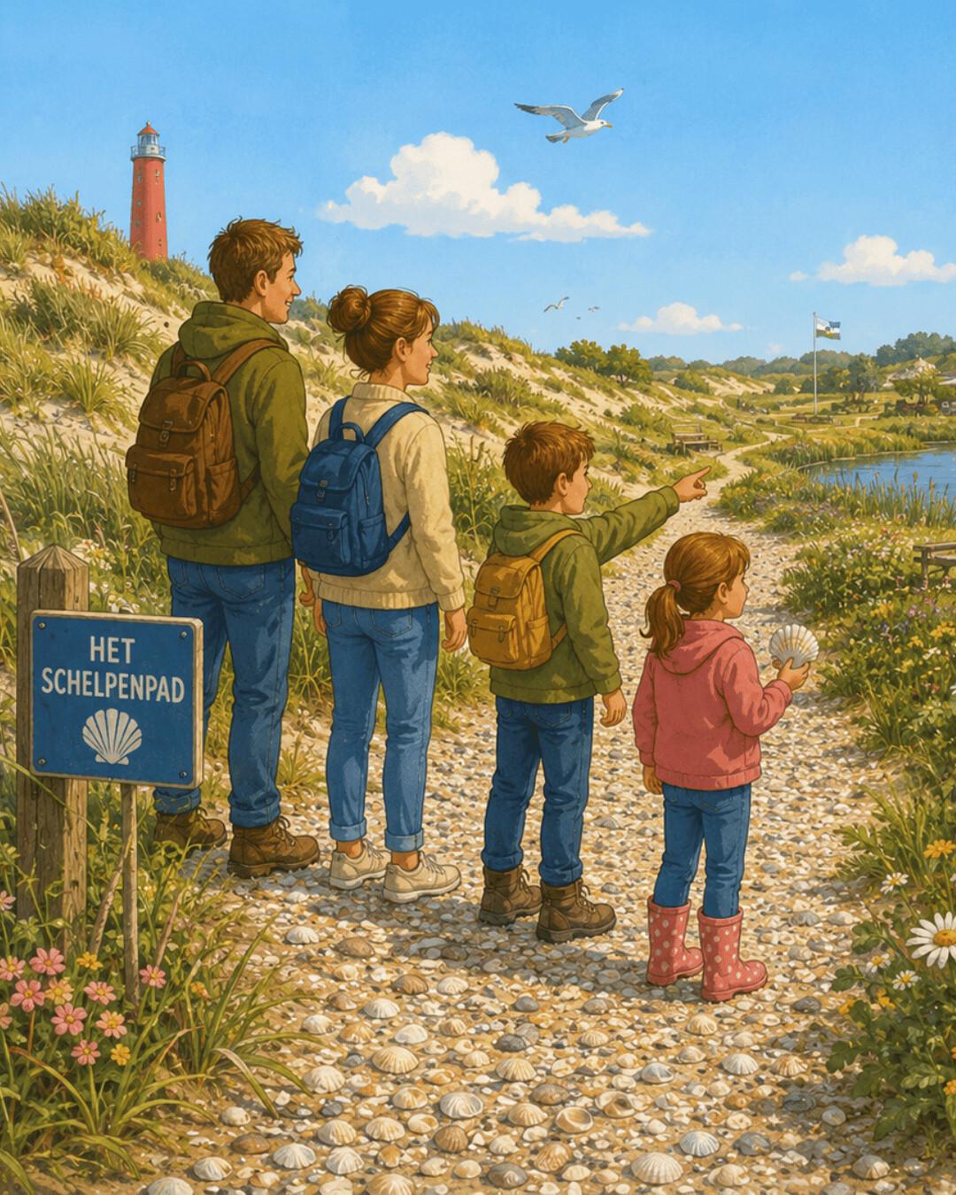 Schiermonnikoog - Het Schelpenpad