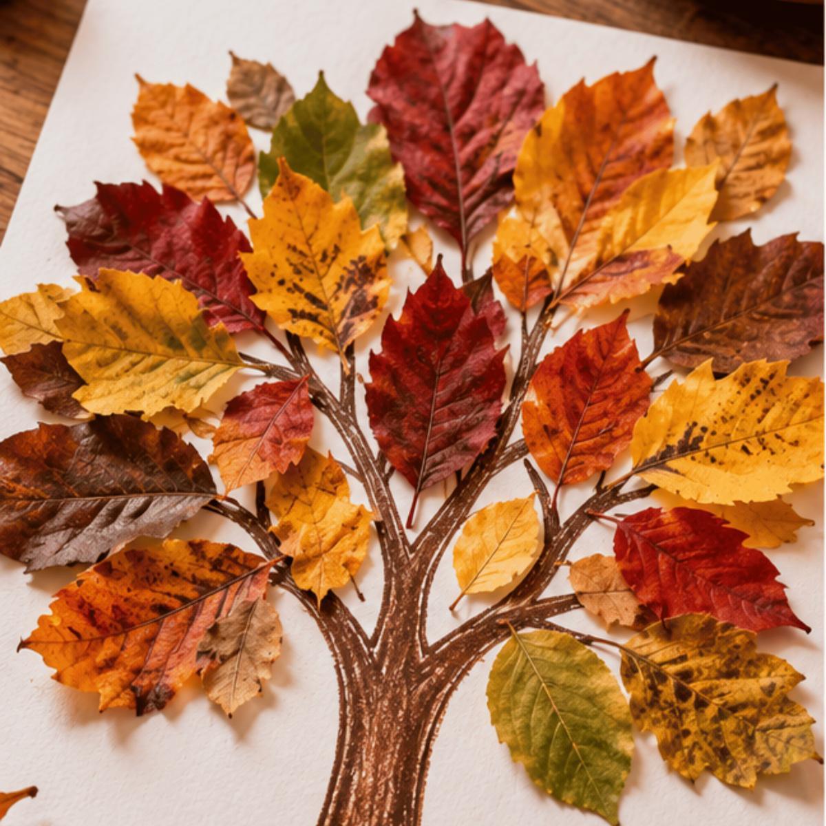 De Toverkrachtboom – een herfstknutsel vol eigen kleuren