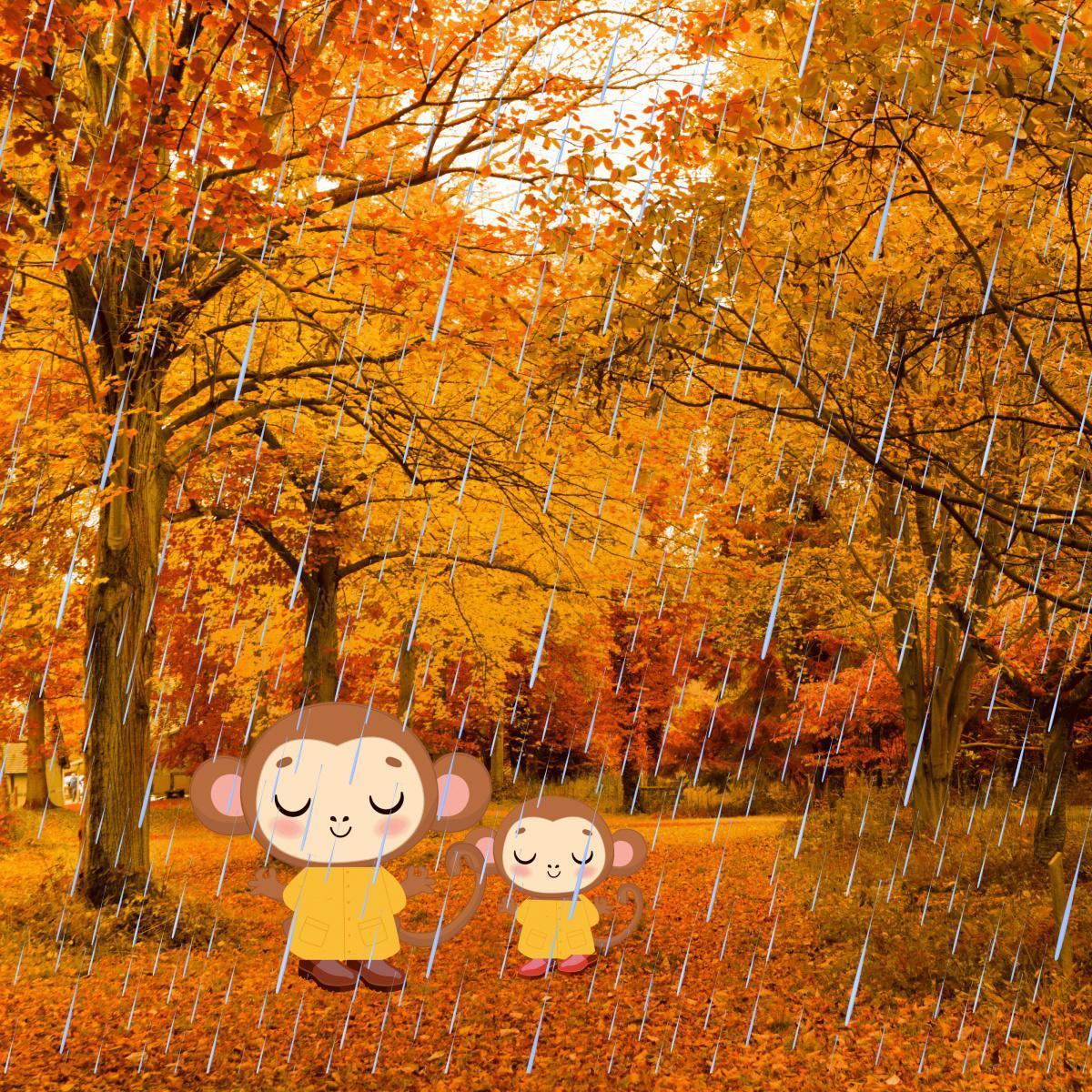 Slaaapie en de grote herfstplas