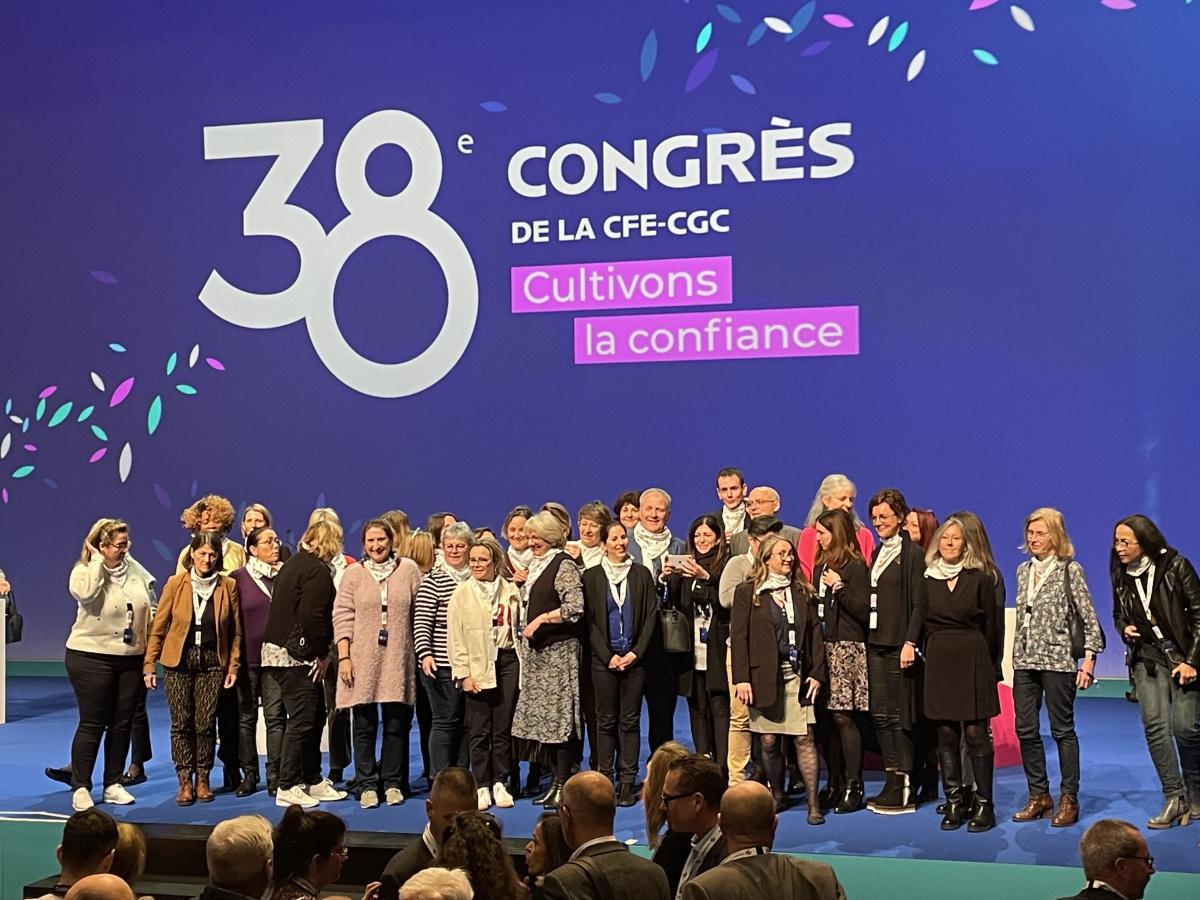 Réélection de François Hommeril à la tête de la CFE-CGC ! Réélection de François Hommeril à la tête de la CFE-CGC !