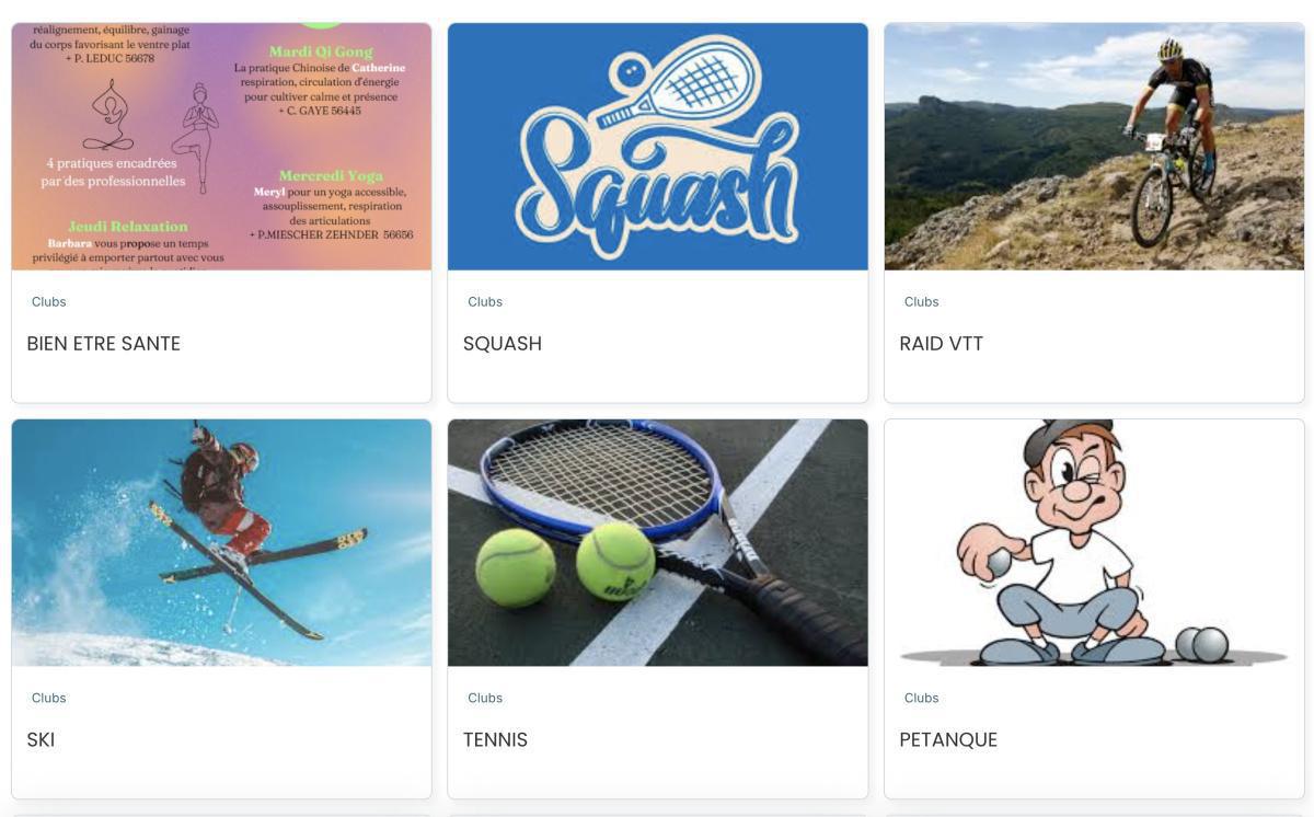 MELOX CSE : Les Clubs 