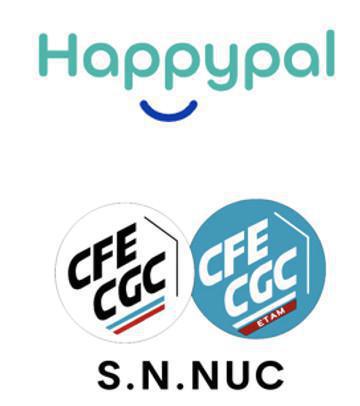 Avantages CFE-CGC S.N.NUC : HAPPYPAL boutique, billeterie... en ligne