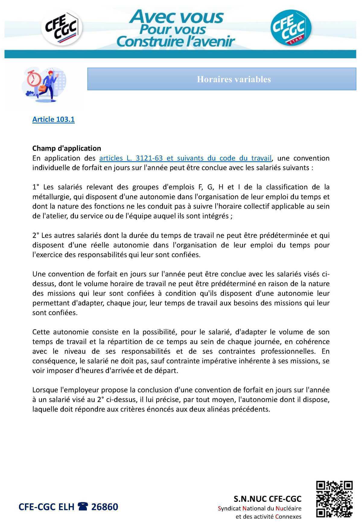 LA HAGUE : HORAIRE VARIABLE