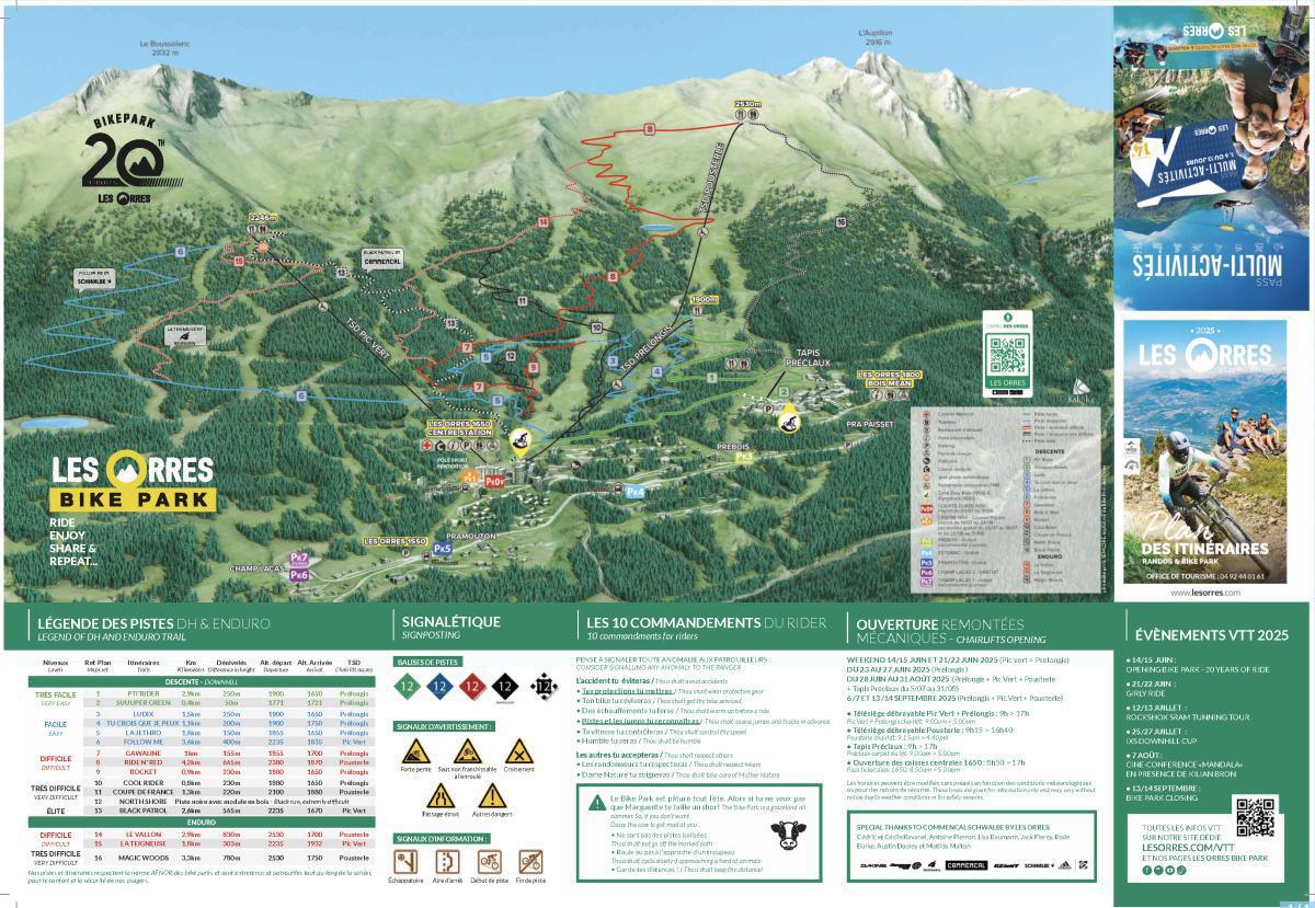 MELOX CSE : Week-end VTT de descente au Bike Park Les Orres, fin des inscriptions 08/08/2025
