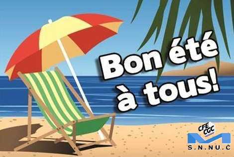 S.N.NUC : 🏖️ 😎 Bonnes vacances à tous ! ⛱️ ⛱️