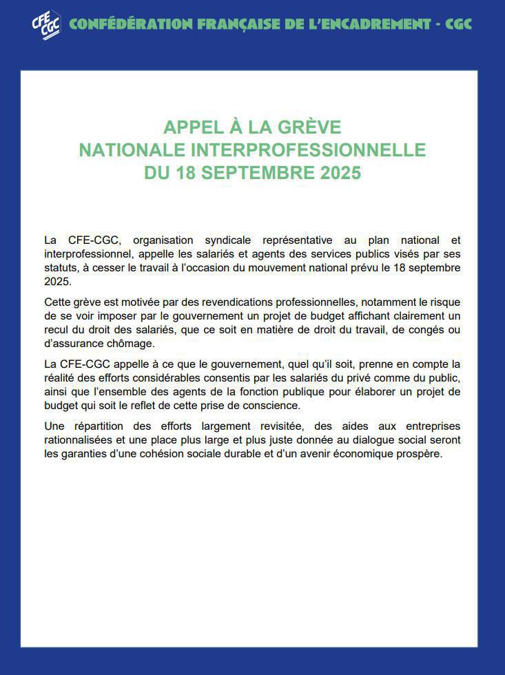 Revue de Presse semaine du 01/09/2025 Revue de Presse semaine du 01/09/2025