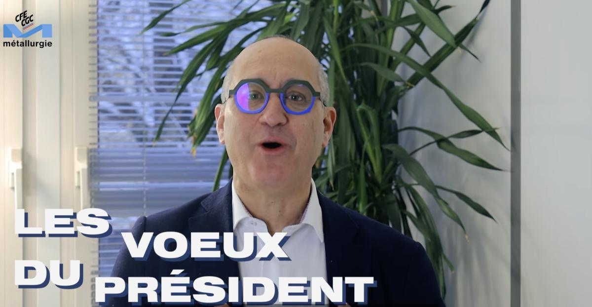 CFE-CGC : Voeux de Fabrice Nicoud