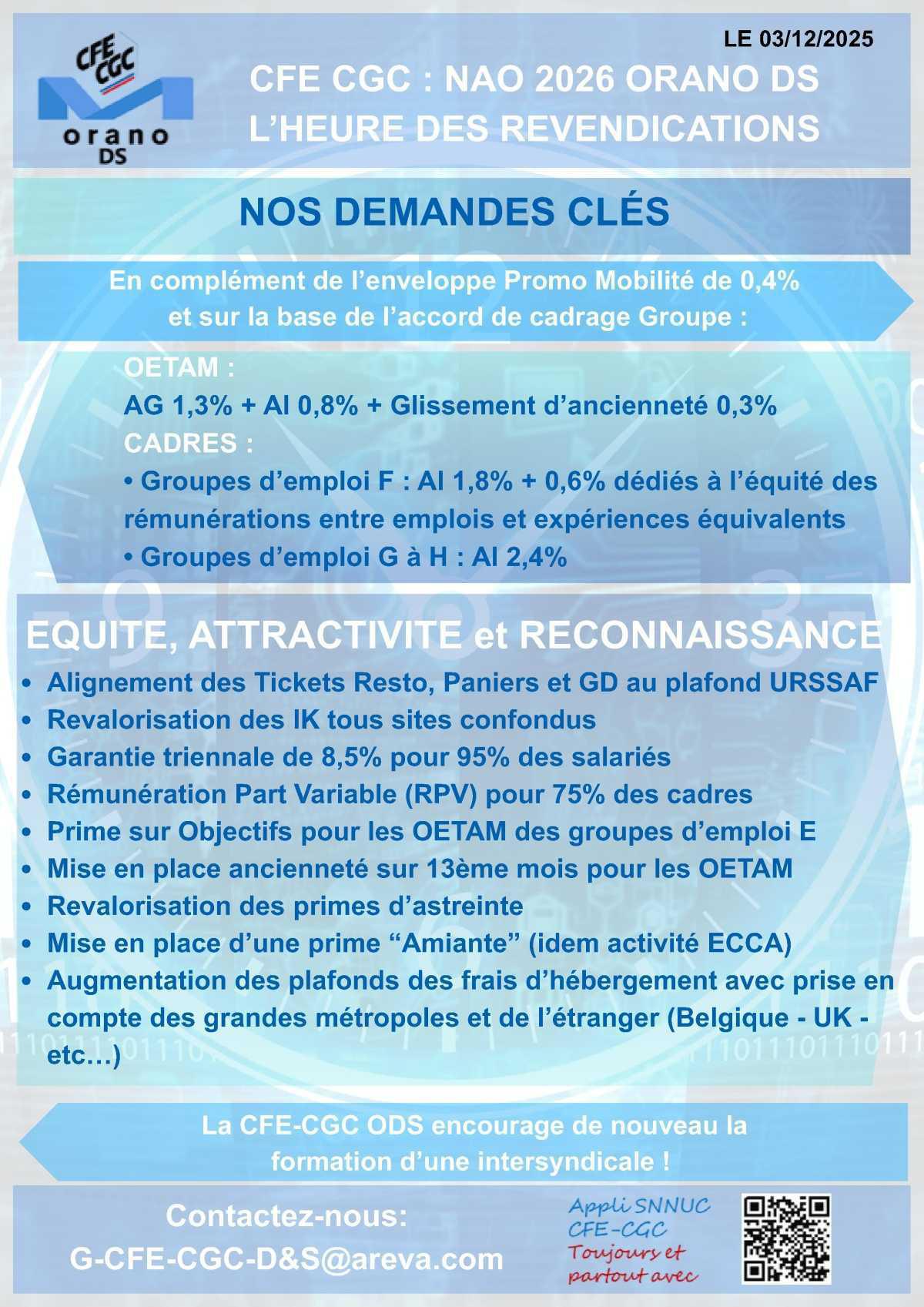 ODS : NAO 2026 l'heure des revendications
