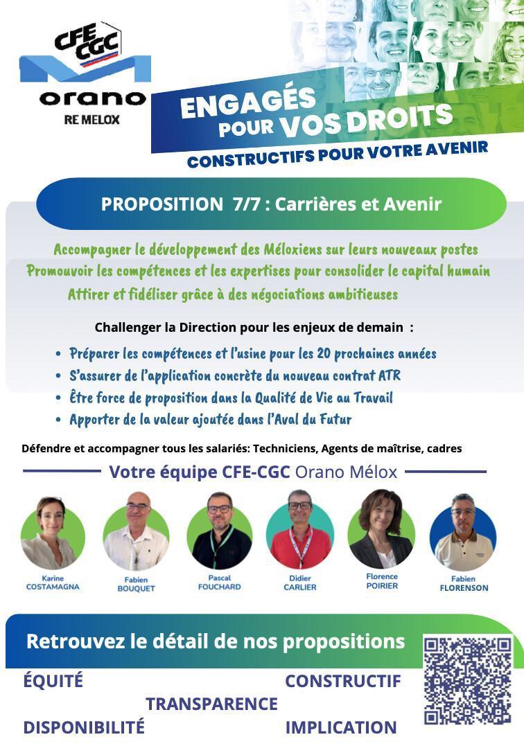 MELOX : 🗳️ Elections CSE MELOX 2026 : Récapitulatif des propositions CFE-CGC