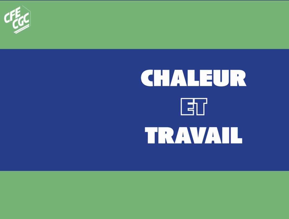 CFE-CGC : 🌡️ Canicule, fortes chaleurs… et travail : que dit vraiment le droit du travail ? CFE-CGC : 🌡️ Canicule, fortes chaleurs… et travail : que dit vraiment le droit du travail ?