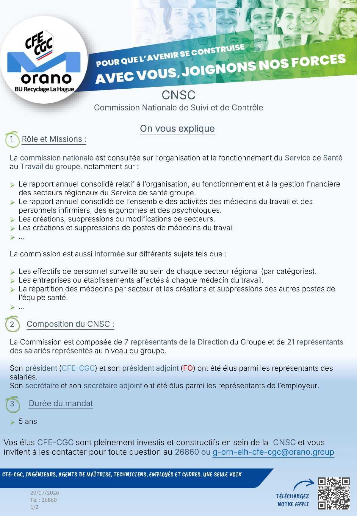 LA HAGUE : On vous explique la CNSC