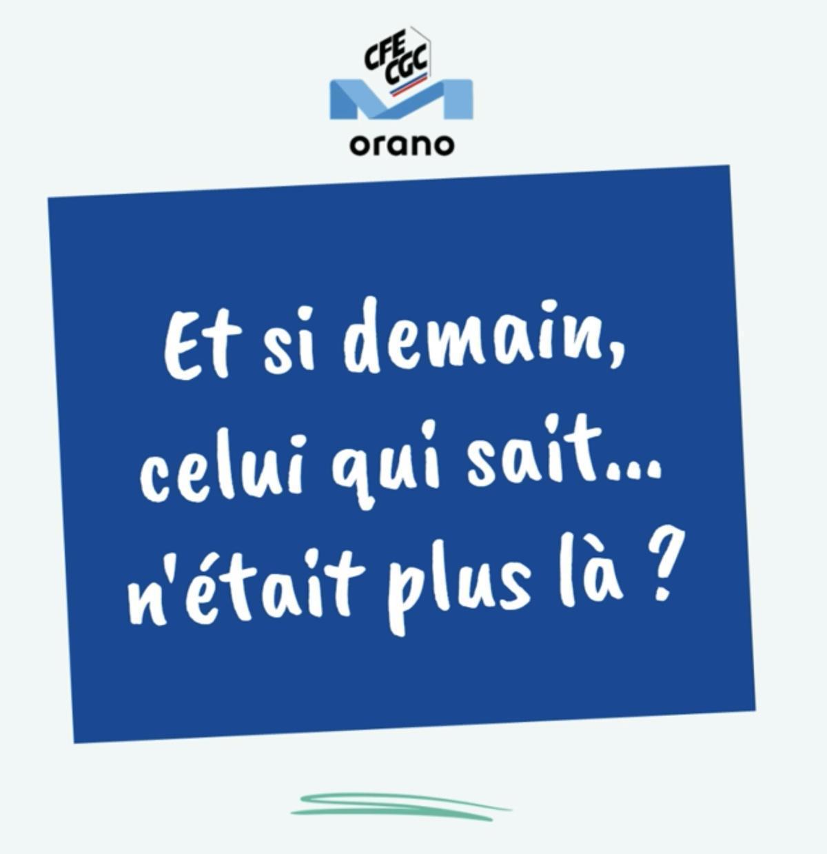 Orano : CFE-CGC, ☢️ Les recrutements s'accélèrent. 👨‍🏭 Les départs à la retraite aussi.